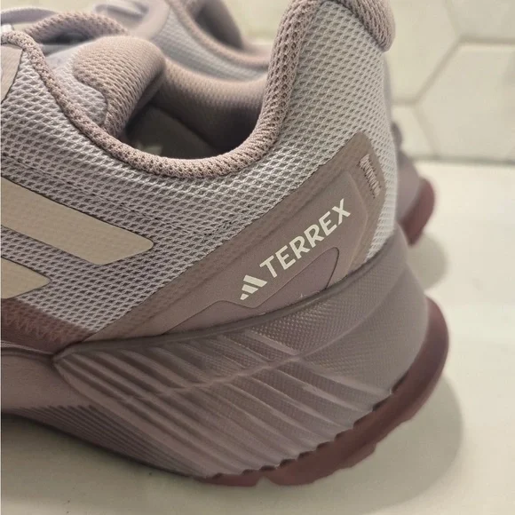 Adidas Terrex Soulstride Trail Preloved Fig Running Shoes Sneakers NEW Size 9.5 - Picture 6 of 10